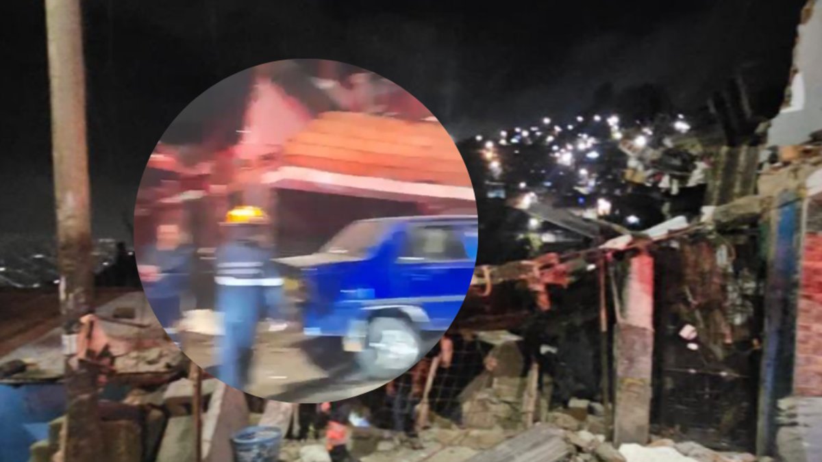 Mujer relató los momentos de angustia que vivió tras quedarse atrapada en su casa por el colapso de un local en Medellín: 'Se me cayó encima'