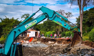 evalúan daños en vía rural para evitar el aislamiento de 13.000 personas tras el desbordamiento del río Guadalajara