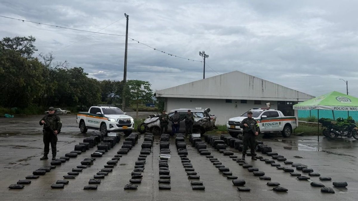 así cayó uno de los mayores cargamentos de droga en el Valle
