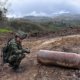El Ejército frustró un atentado con seis explosivos que las disidencias de las Farc habían dejado en la vía que va de Medellín a Añorí.