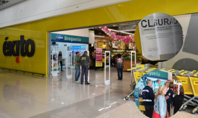 Lo que se sabe de la clausura del local Éxito en el centro comercial Multiplaza en Bogotá