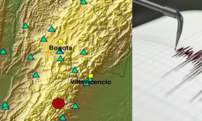 Temblor de magnitud 2,5 se presentó en la noche de este 17 de enero en el departamento del Meta: epicentro, hora y profundidad