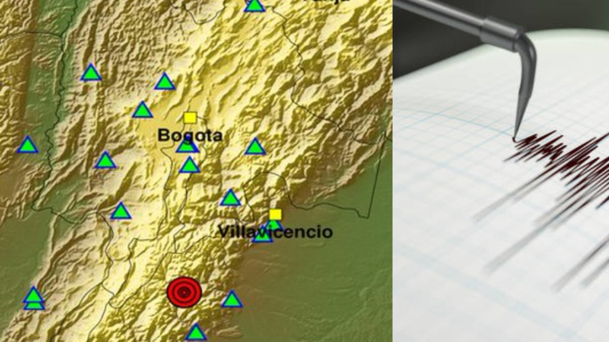 Temblor de magnitud 2,5 se presentó en la noche de este 17 de enero en el departamento del Meta: epicentro, hora y profundidad