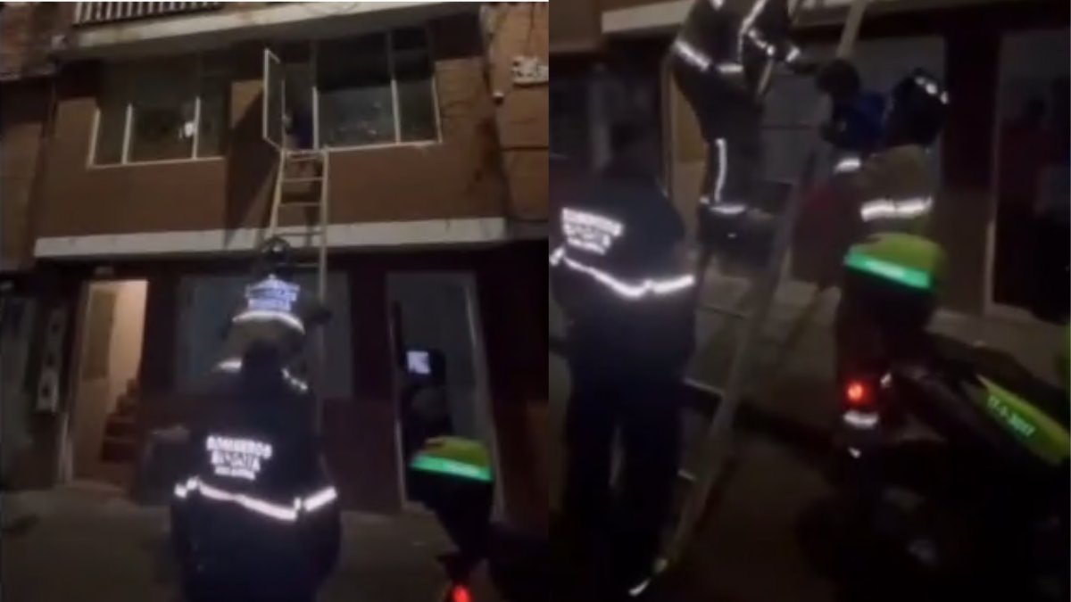 Pidiendo auxilio por comida fue encontrada una niña de seis años en un apartamento en Bogotá