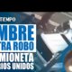 'Lo venían siguiendo desde Titán Plaza'; los ladrones huyeron