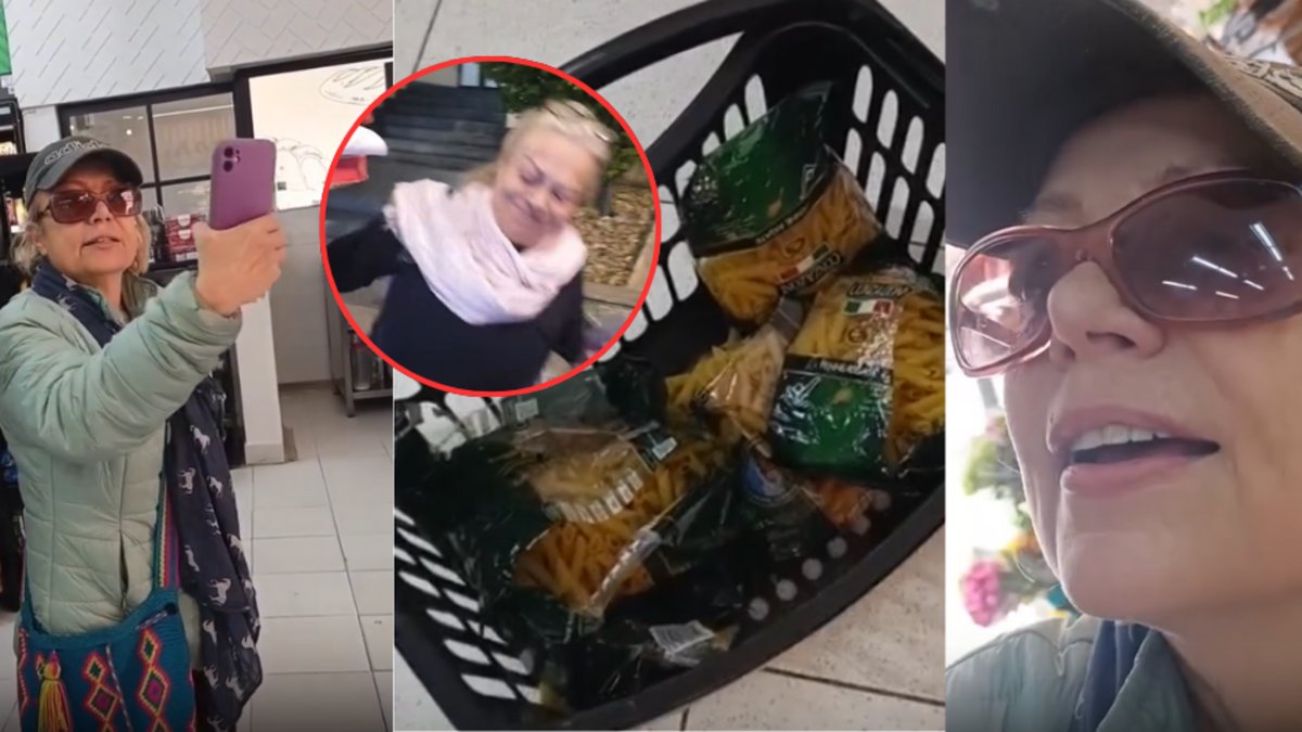 Mujer señalada por agresión a trabajadores, de nuevo en la lupa; nuevo vídeo la muestra intimidando a cajas de Carulla