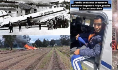 este es el historial del aeropuerto de Paipa