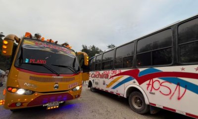 Tras intimidación a conductores de autobuses intermunicipales por grupos armados suspendieron rutas entre Bucaramanga y Cáchira