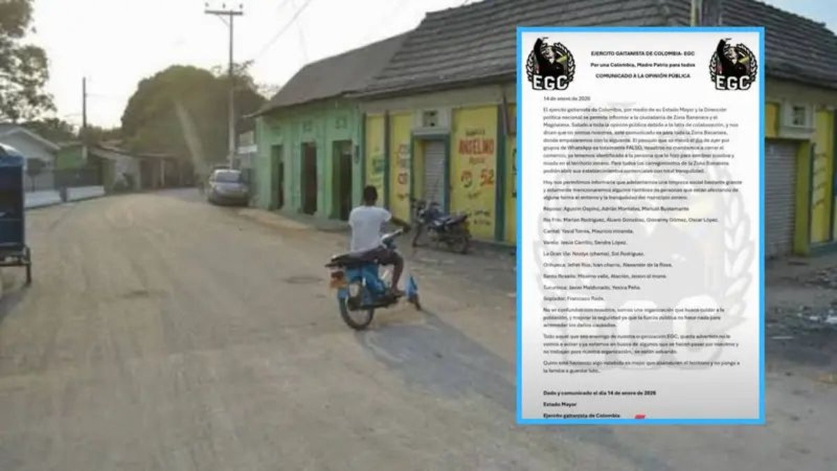 Zona Bananera bajo amenaza: panfletos, miedo y una economía paralizada por la guerra criminal