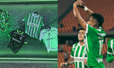 Atlético Nacional goleó en el debut de la indumentaria inspirada en el campeonato de Copa Libertadores