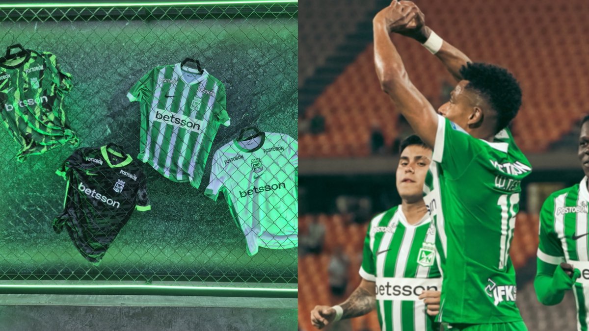 Atlético Nacional goleó en el debut de la indumentaria inspirada en el campeonato de Copa Libertadores
