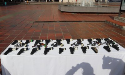 Ofrecen recompensa de hasta $ 20 millones por información que permita desmantelar talleres clandestinos de fabricación de armas de fuego en Cali
