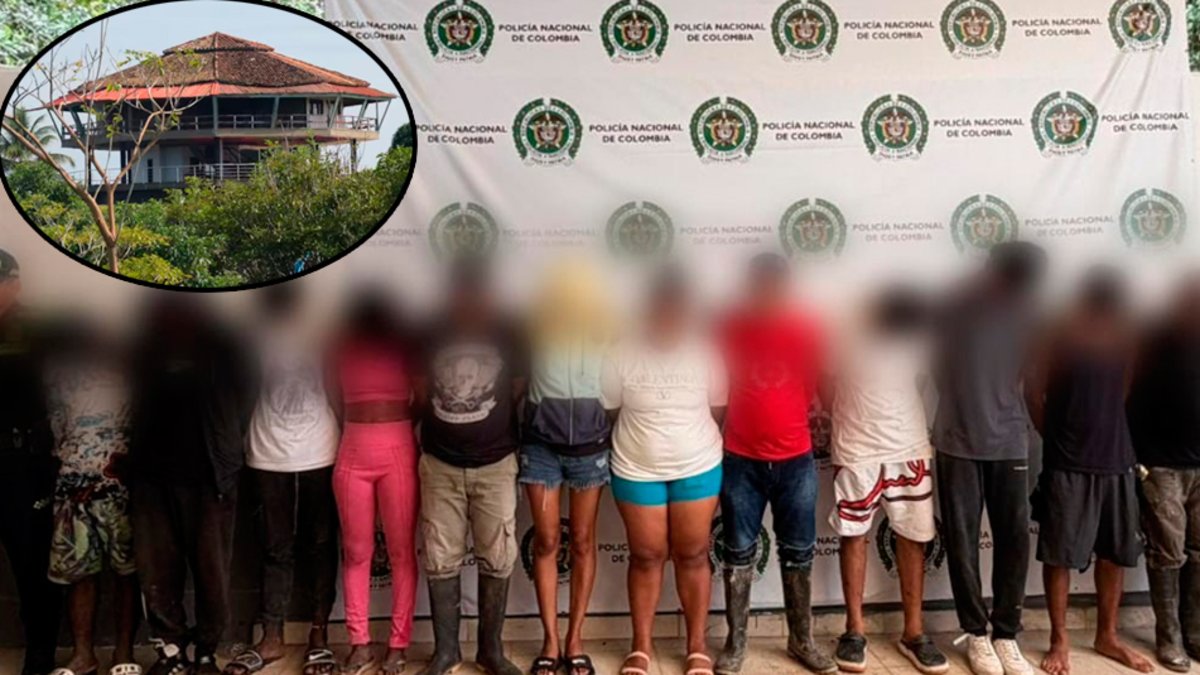 El operativo policial terminó con 12 capturas en Necoclí por invasión a la polémica hacienda Virgen del Cobre, entregada a víctimas.