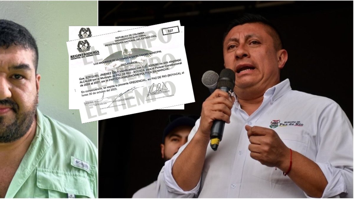 El documento de empresa del alcalde de Paz de Río (Boyacá) que acreditó como escolta armada a capo paraguayo buscado por Interpol: ¿de quién se trata?
