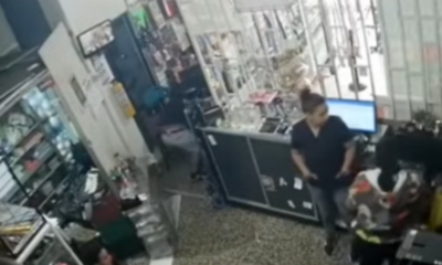 tres hombres armados intentaron robar 17 millones, pero la empleada logró detenerlos