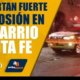 #ArribaBogotá: Lo que se sabe de la explosión en bar del barrio Santa Fe, centro de Bogotá