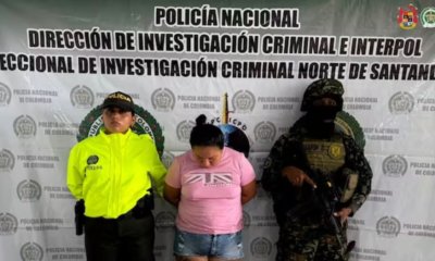 Mujer fue capturada en Cúcuta cuando tenía en sus manos una granada y municiones de un grupo armado de la ley: ¿De quién se trata?