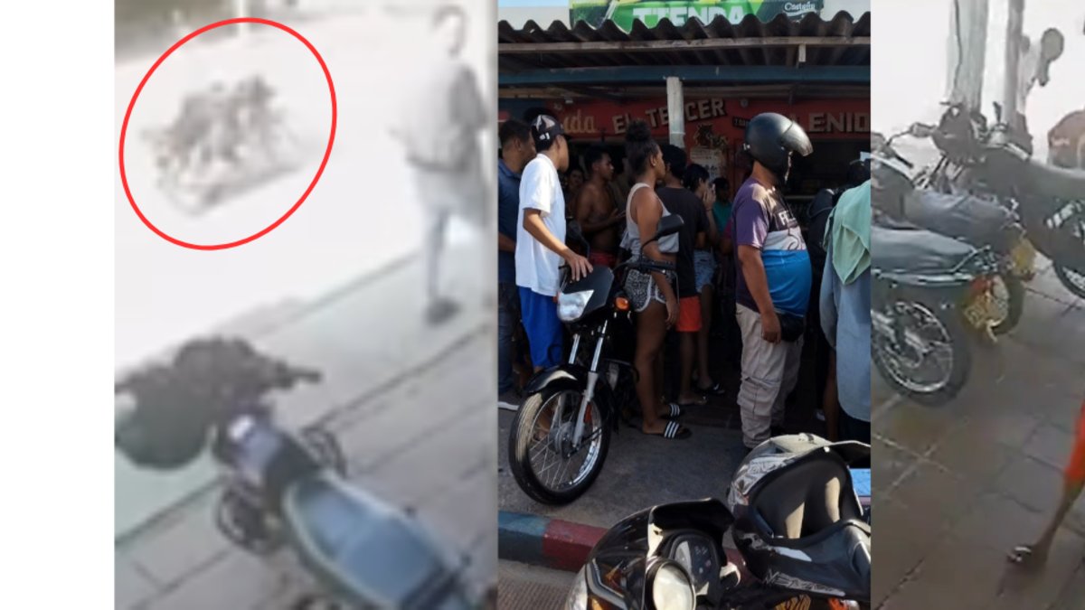Persiste la conmoción por el atentado que asesinó a un menor de 12 años en La Esmeralda: una cámara de seguridad documentó la tragedia