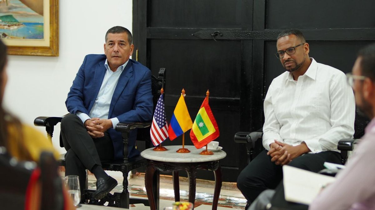 Cartagena y la embajada de los Estados Unidos en Colombia sellan alianza estratégica para un turismo seguro y lucha contra el crimen trasnacional.
