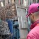 En una bodega del barrio Las Ferias hallaron más de 130 metros de cable de cobre robado.