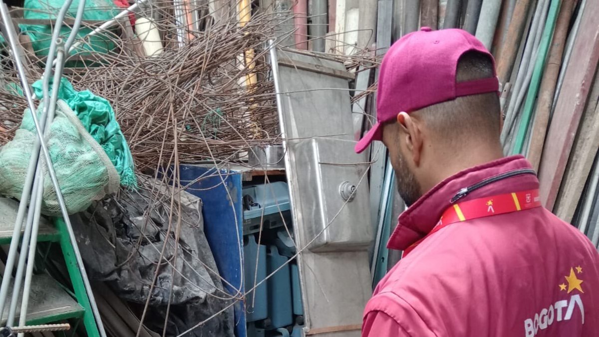 En una bodega del barrio Las Ferias hallaron más de 130 metros de cable de cobre robado.