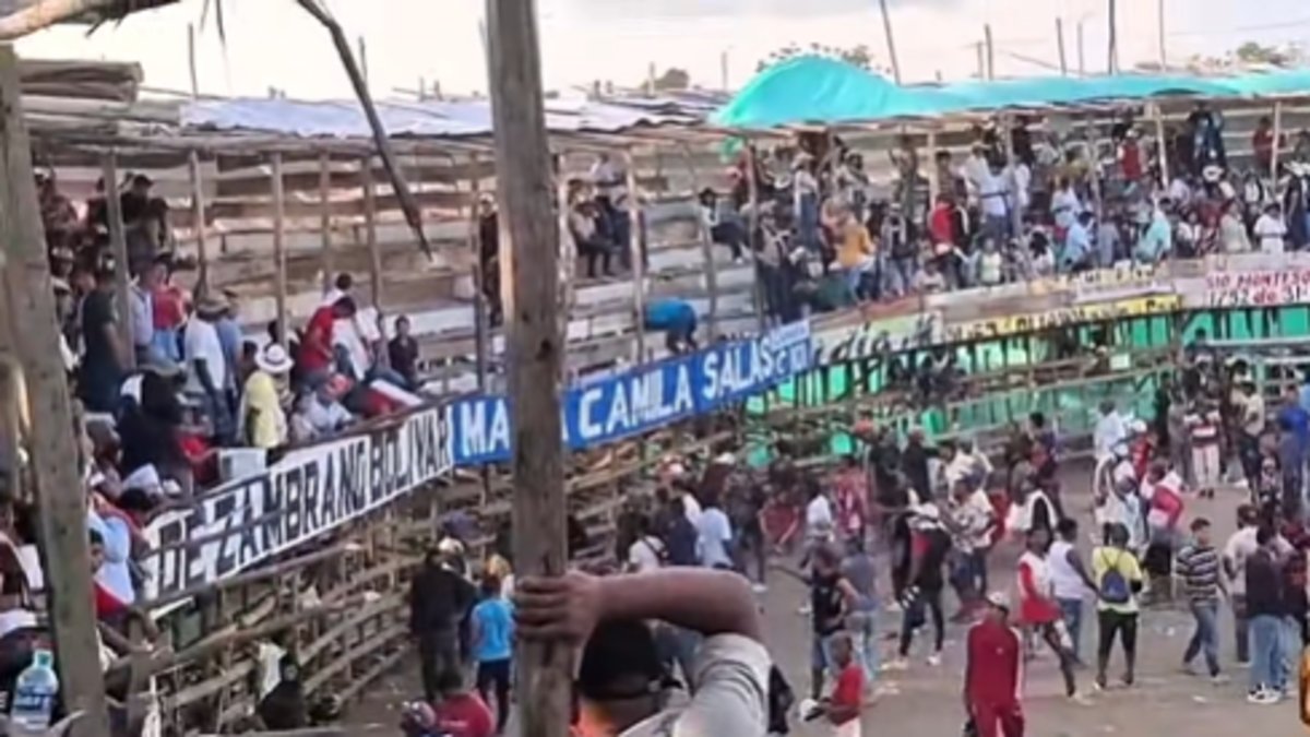 colapsó un palco por sobrecupo y autoridades anuncian estrictas medidas de control