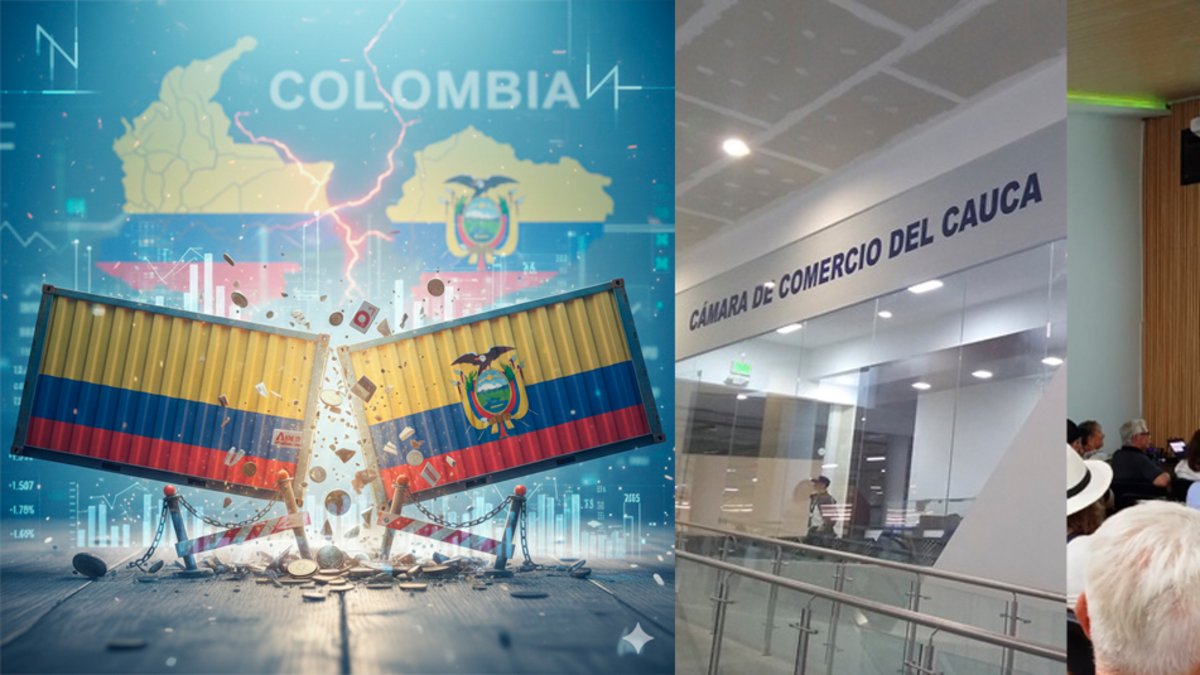 Gremios y autoridades del suroccidente de Colombia rechazan arancel de Ecuador y exigen una salida diplomática inmediata
