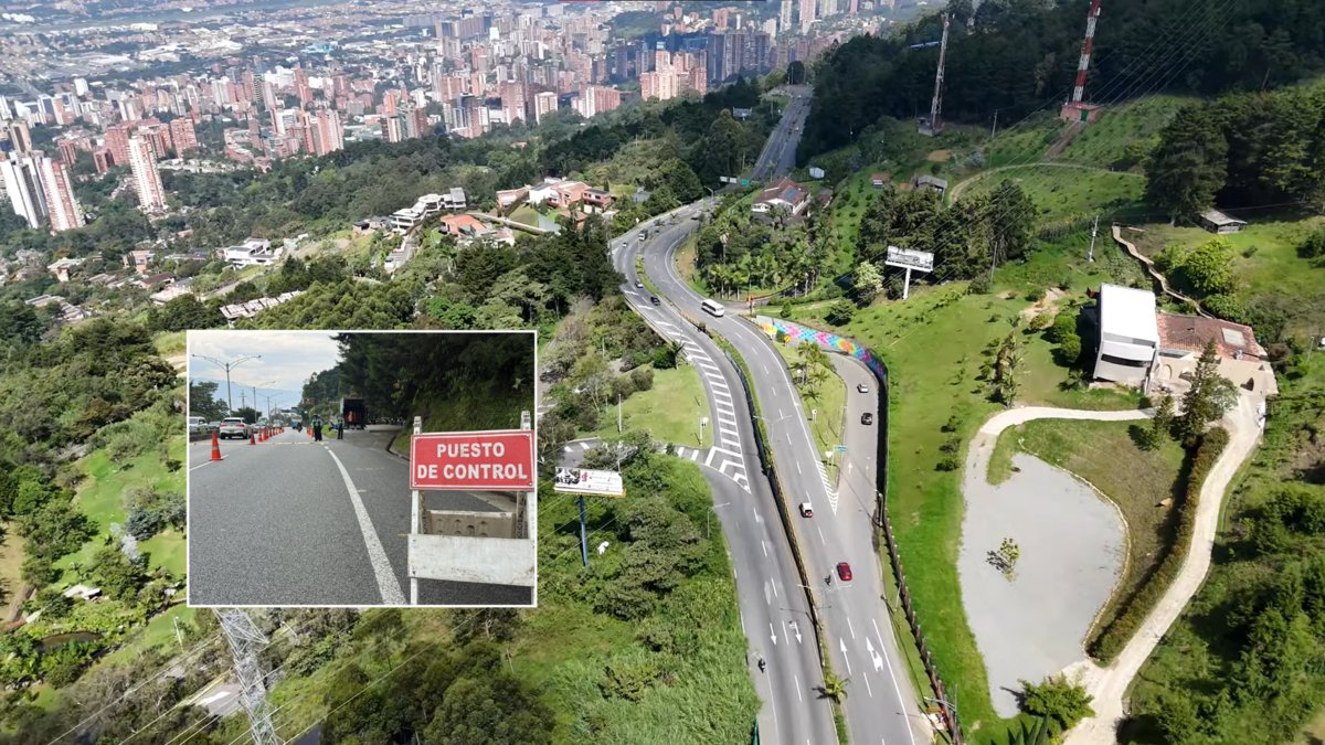 Medellín, Envigado y Rionegro se unen en una ofensiva en contra de los piques y carreras ilegales en la avenida Las Palmas.