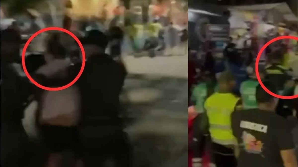 agentes de tránsito fueron agredidos mientras controlaban la movilidad
