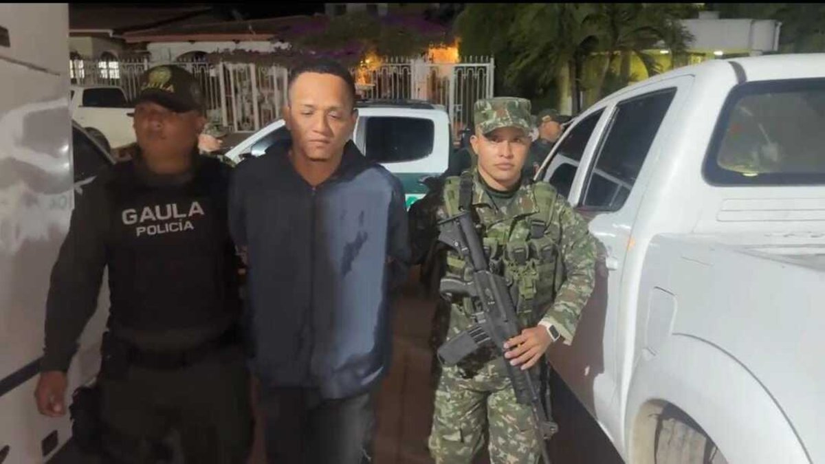 Cayó alias 'Didier', responsable del cobro de extorsiones del Clan del Golfo a comerciantes de pueblos en el Atlántico