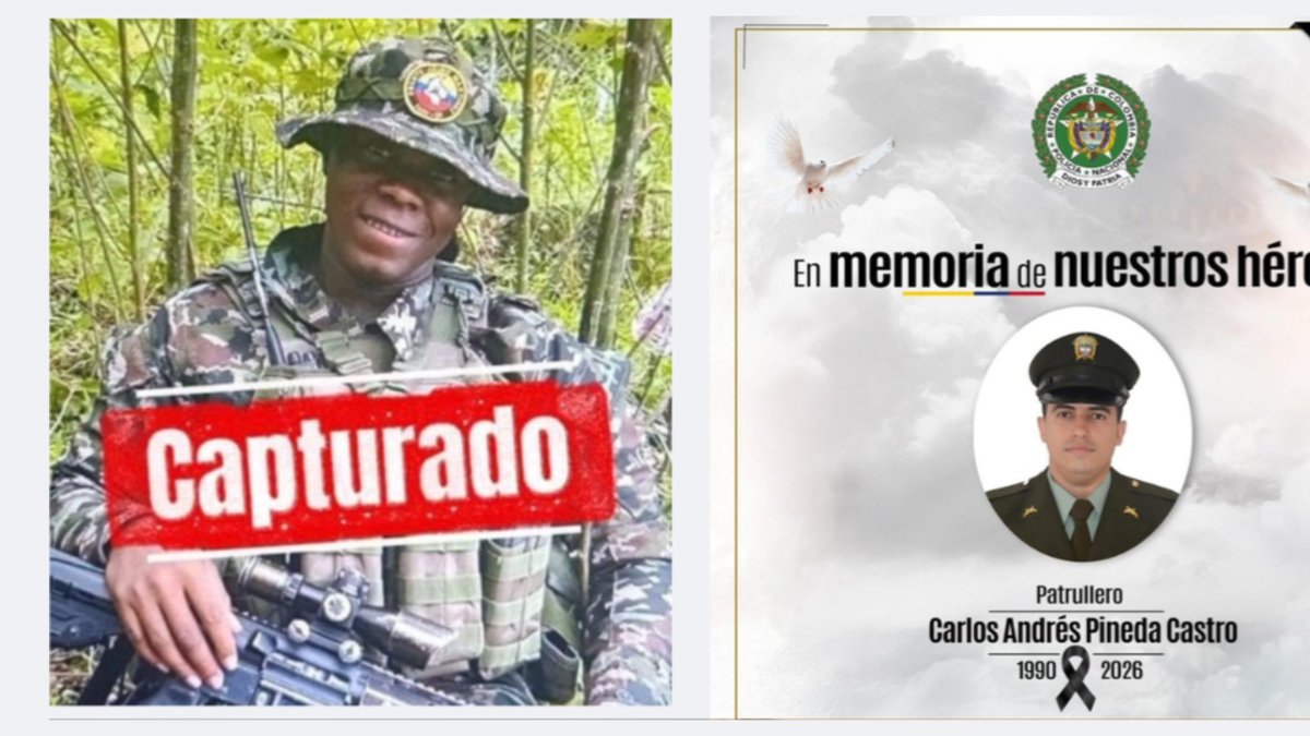 ¿Quién es alias El Mocho, señalado, presuntamente, de asesinar al patrullero de policía Carlos Andrés Pineda, dejando a un bebé huérfano en Jamundí?