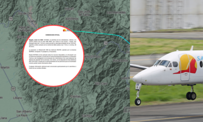 Satena entrega detalles del avión desaparecido que cubría ruta Cúcuta