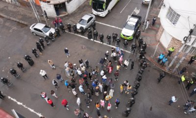 El operativo de 1.200 policías dejó cuatro capturas e incautación de drogas y un arma de fuego.
