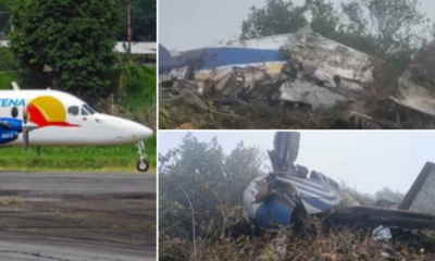 Habló uno de los hombres que encontró un avión de Satena accidentado en Norte de Santander con 15 personas a bordo y dio hipótesis: 'Niebla'