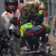 los fleteros huyeron y chocaron contra otro vehículo