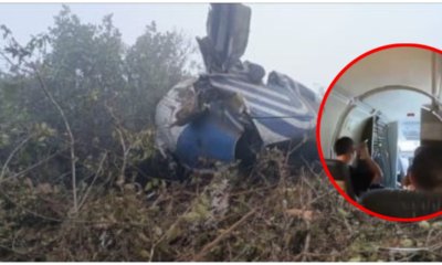 Se conoce video captado minutos antes de que el avión de Satena se accidentara en Norte de Santander y dejara 15 personas muertas