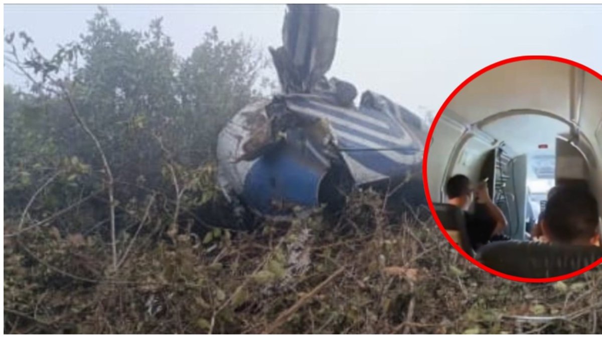 Se conoce video captado minutos antes de que el avión de Satena se accidentara en Norte de Santander y dejara 15 personas muertas