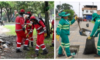 Operadores de aseo ofrecen tranquilidad y ratifican su compromiso con la limpieza de Cali pese a la finalización de sus contratos.