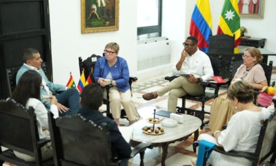 Sostenibilidad, cambio climático y urbanismo, principales ejes de reunión entre embajadora de Alemania, Martina Klumpp, y Dumek Turbay