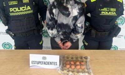 Mujer de 61 años fue capturada en Bogotá tras intentar ingresar marihuana a través de una cubeta de huevos en una estación de Policía: esto se sabe