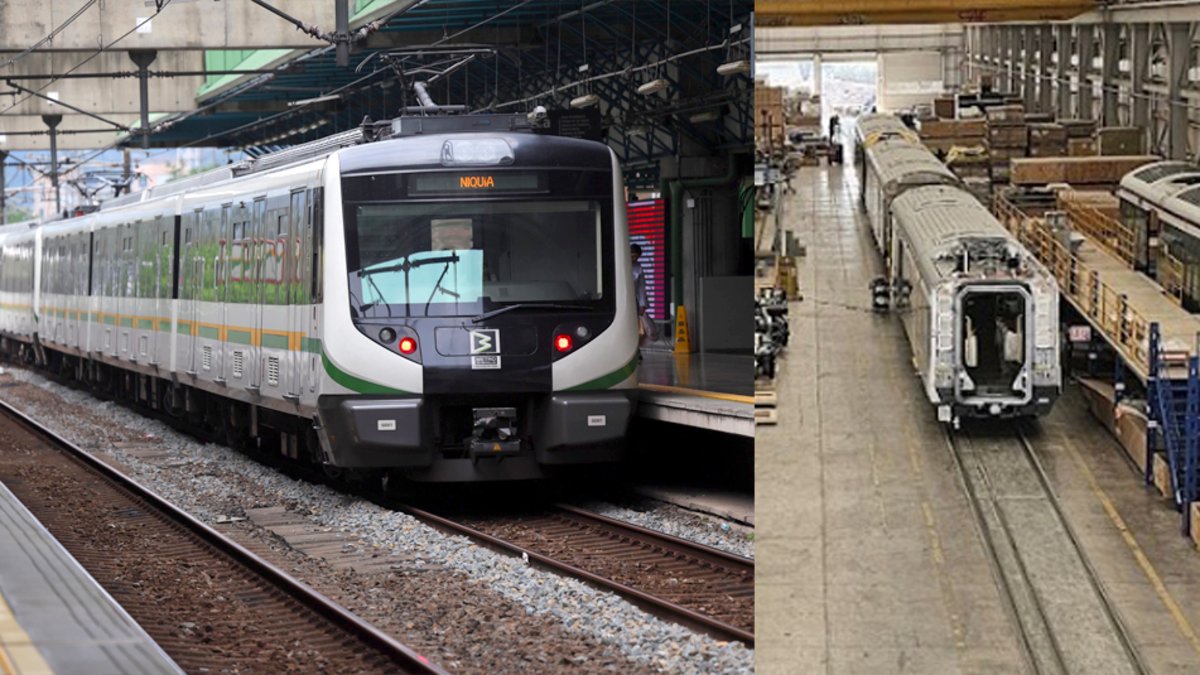 Con el ensamblaje de 13 nuevos trenes, el Metro de Medellín busca reducir las aglomeraciones y mejorar los tiempos de espera en las horas pico.
