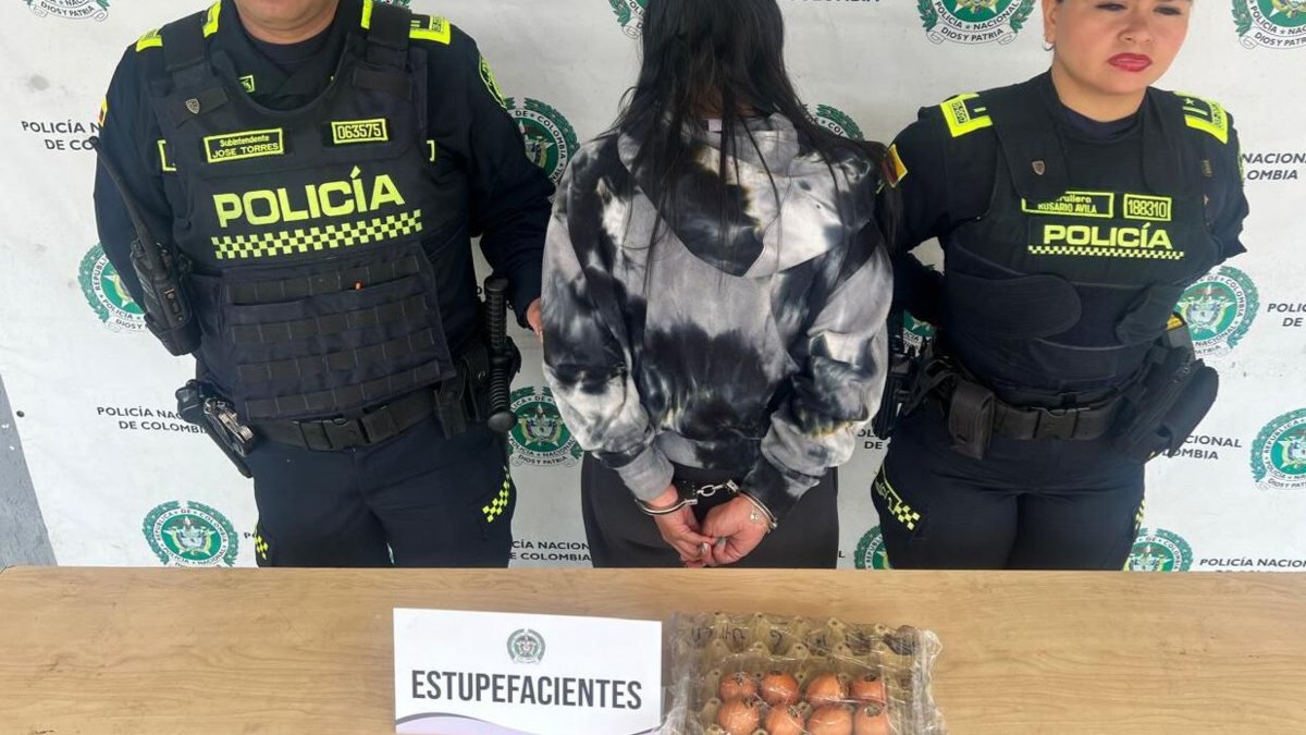 Mujer intentó ingresar marihuana oculta en huevos a una estación de Policía: fue capturada