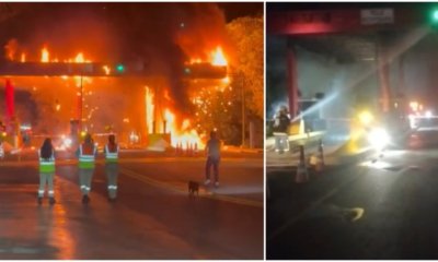 Lo que habría originado incendio en el pico Bicentenario, ubicado en la vía que conecta los municipios de Guaduas y Honda.