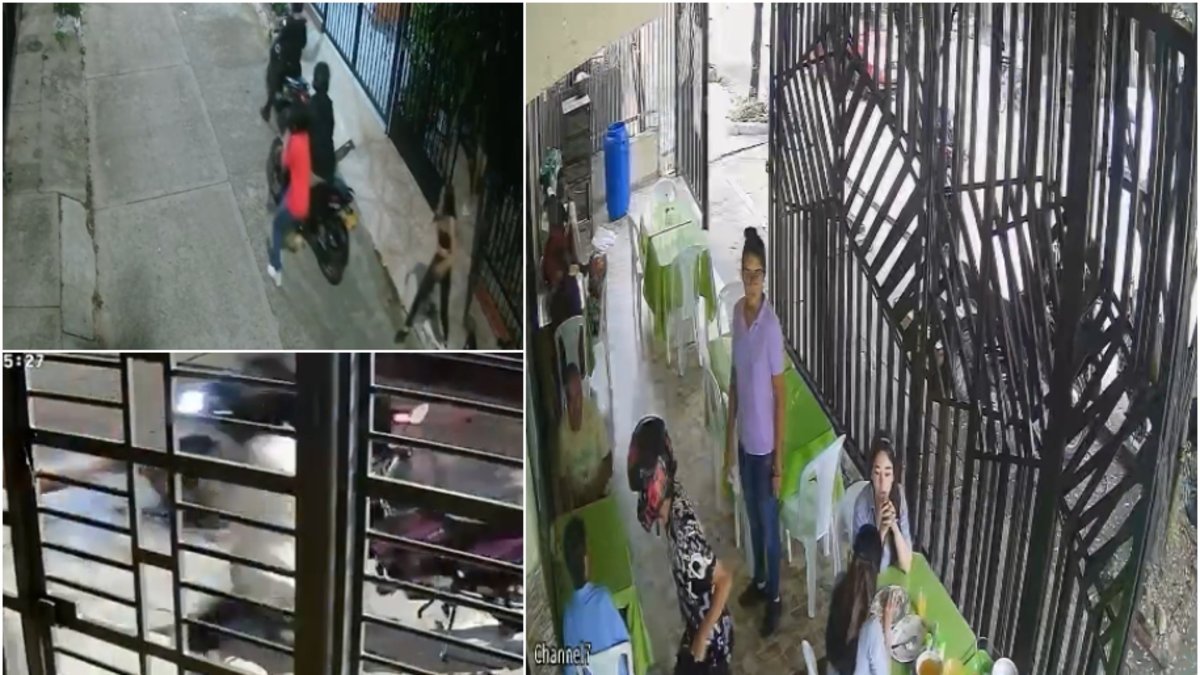 Los escalofriantes videos de los atracos de 'Los del Hueco', la banda que marcaba y 'cazaba' a sus víctimas en las calles de Neiva: su modus operandi