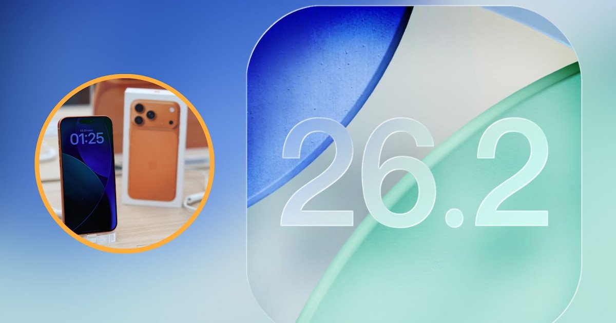 Actualiza tu iPhone a iOS 26.2.1, la nueva actualización de Apple que soluciona fallas