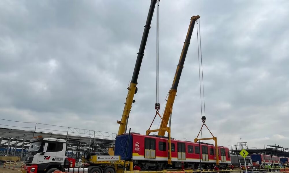 Alcalde Carlos Fernando Galán anunció la llegada del quinto tren del metro de Bogotá