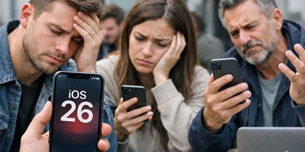 Apple no tiene éxito con iOS 26, lo usan un 15,2% de los iPhone