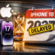 Apple podría retrasar el iPhone 18 hasta 2027 y romper su calendario histórico