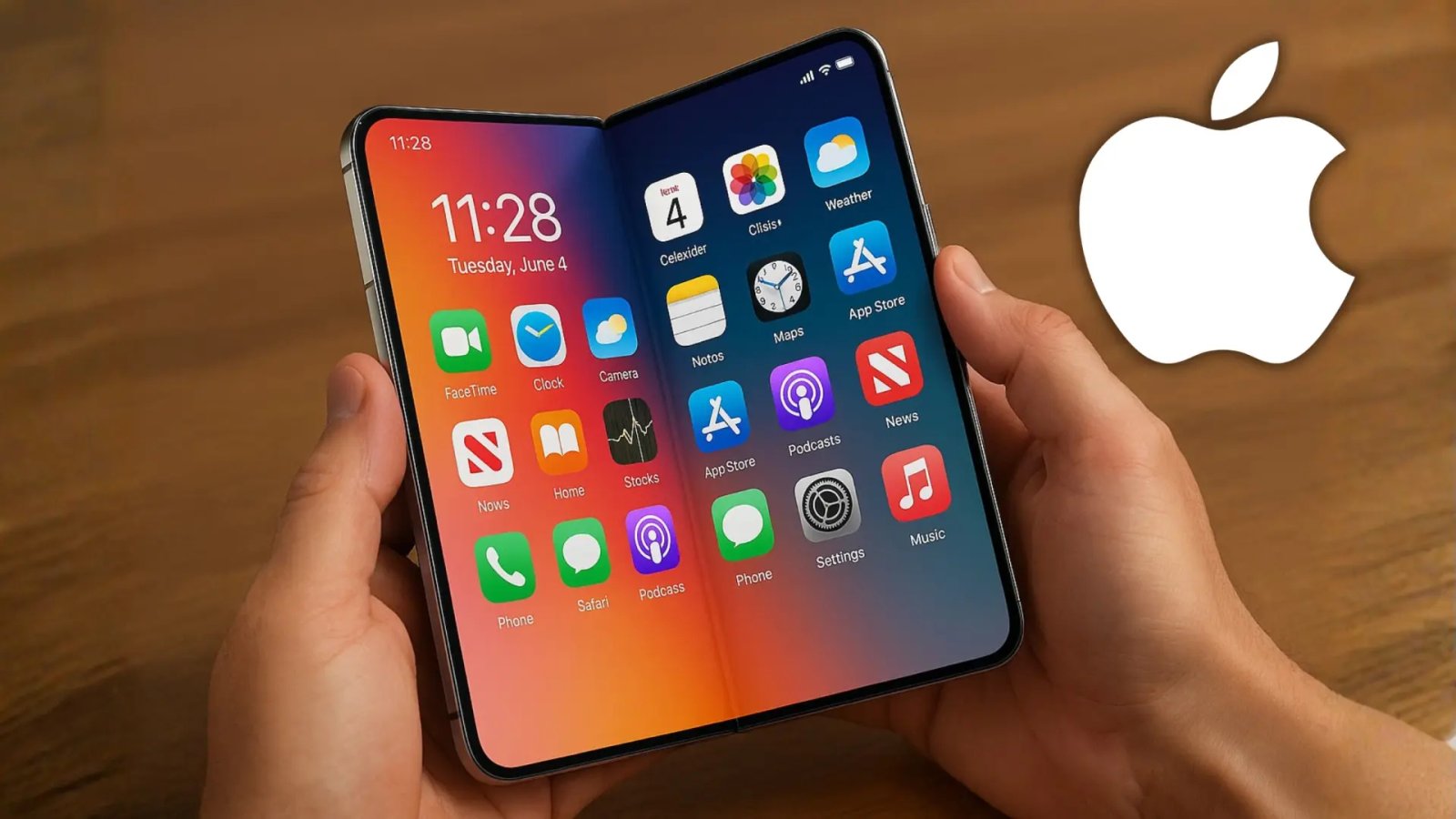 Apple podría sorprender con un iPhone plegable de autonomía titánica