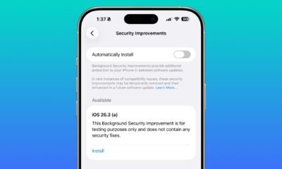Apple prueba actualizaciones de seguridad en segundo plano en iOS 26.3 y macOS Tahoe 26.3